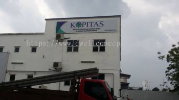 BUIDLGIN G.I METAL SIGNBOARD INSTALLED AT SELAYANG | SERENDAH | MELAKA | NILAI 2