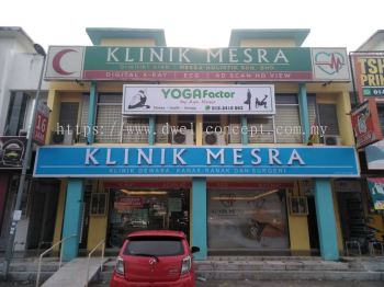 CLINIC 3D LED SIGNAGE SUPPLIER AT KEPONG, TTDI, SUBANG, SELANGOR