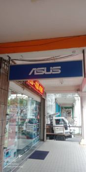 Asus lightbox installed at Kuala Lumpur