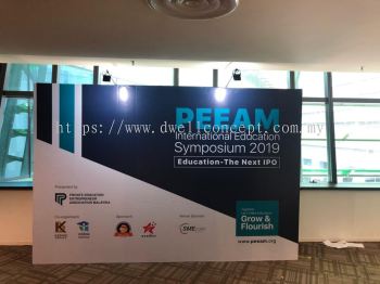 Backdrop installed at KUALA LUMPUR