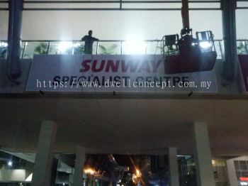 Sunway lightbox installed