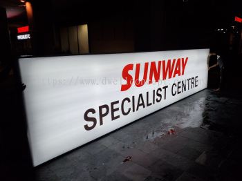 Sunway lightbox installed