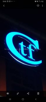 3D LOGO LED BOX UP LETTERING FRONTLIT SIGN AT AMPANG, SELANGOR, PULAU CAREY, IJOK