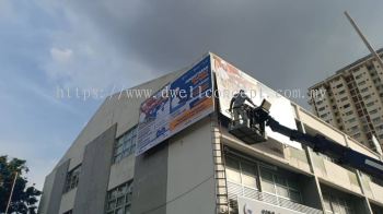 Billboard sign at cheras