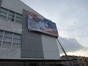 Billboard sign at cheras