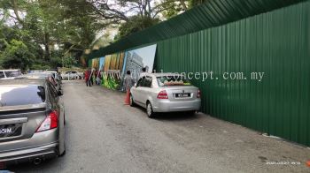 DBKL HOARDING BANNER INSTALL