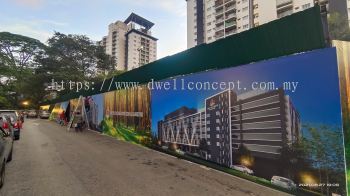 DBKL HOARDING SIGNAGE INSTALLATION SERVICE  AT BUKIT JELUTONG | HICOM GLENMARIE | JALAN IPOH | JALAN YAP KWAN SENG