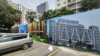 DBKL HOARDING SIGNAGE INSTALLATION SERVICE  AT BUKIT JELUTONG | HICOM GLENMARIE | JALAN IPOH | JALAN YAP KWAN SENG