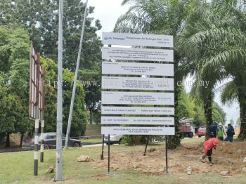 Constrcution project signboard