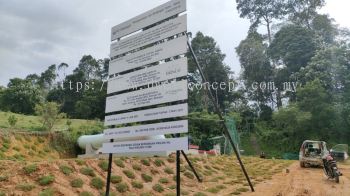 Constrcution project signboard