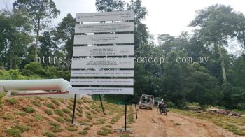 Constrcution project signboard