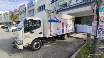 Food truck and box truck sticker full wrap