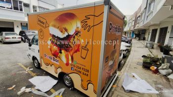 Food truck and box truck sticker full wrap