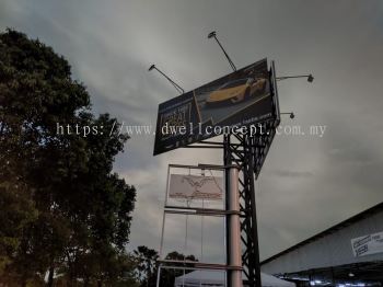 Outdoor Giant Billboard install at Sepang | Nilai | Setia Alam | Puncak Alam