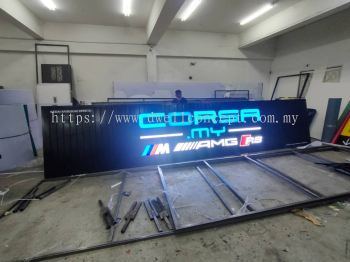 3D LED FRONTLIT SIGNAGE AT PUCHONG, TAMAN OUG, BANDAR KINRARA, KUALA LUMPUR (KL)