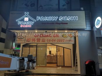 COMMERCIAL SHOP 3D LED FRONTLIT SIGN MAKER AT KLANG, SEPANG, KEPONG, SHAH ALAM