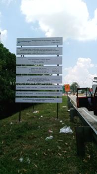 Road Project Signage Maker at Malaysia | Negeri Sembilan | Gombak | Sepang