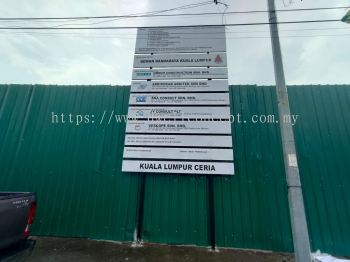 CONSTRUCTION PROJECT SIGN INSTALLATION SERVICE AT SEKINCHAN | NILAI | SEREMBAN | NILAI 2