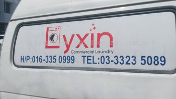 LYXIN VEHICLE STICKER PRINTING SERVICE AT KLANG, SELANGOR