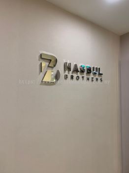 HASBUL BROTHERS 3D SIGNBOARD AT KUALA LUMPUR (KL)