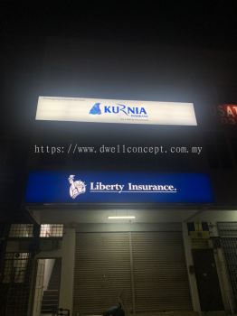 KILANG SIGNBOARD KLANG | PAPAN TANDA KOTAK CAHAYA | REKA BENTUK TANDA AT SELANGOR, BUKIT KEMUNING, KOTA KEMUNING