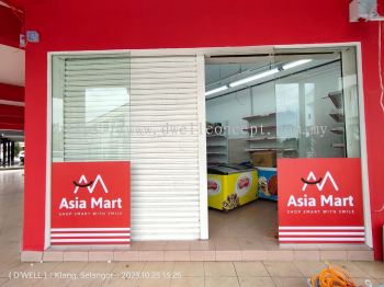 GLASS DOOR AND WINDOWS GRAPHICS STICKERS | FRUIT SHOP WINDOWS STICKERS KLANG