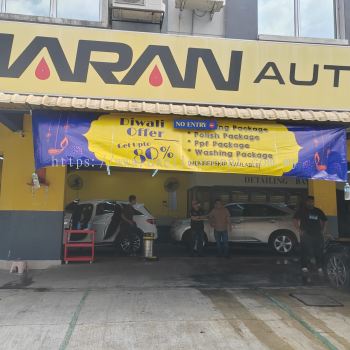 DEEPAVALI PROMOTION CAR WASH BANNER | BANNER KLANG ,BANDAR BOTANIC