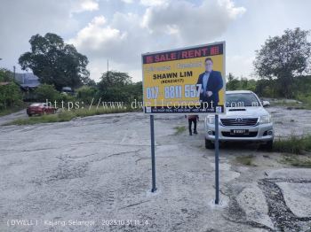 PROPERTY ROAD SIGNAGE CHERAS | PROPERTY ADVERTISEMENT BOARD AT PETALING JAYA (PJ), KUCHAI LAMA, SELANGOR