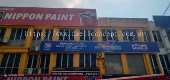 SHOP OUTDOOR G.I SIGNAGE AT RAWANG, BESTARI JAYA, IJOK, KEPONG