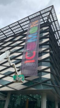 GIANT BANNER INSTALLATION AT PUCHONG | BANDAR KINRARA