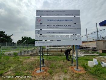 OUTDOOR PROJECT SIGNBOARD AT KAPAR | KLANG | SELANGOR | MERU