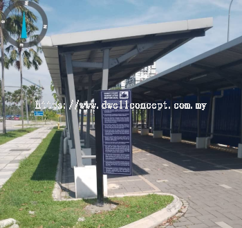 SHOPPING MALL PARKING SIGN AT KLANG | SELANGOR