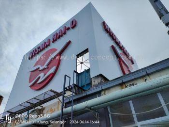 3D LED FRONTLIT SIGNBOARD INSTALLATION SERVICE AT KAPAR | KLANG | SELANGOR