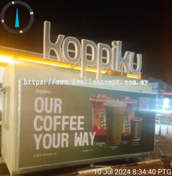 OUTDOOR LIGHTBOX SIGN INSTALLATION AT SUBANG JAYA | SELANGOR