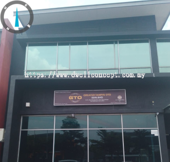 G.I SHEET SIGNBOARD INSTALLATION SERVICE AT PETALING JAYA | SELANGOR