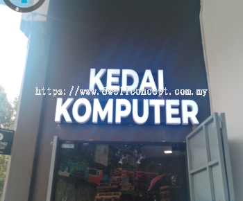 3D LED FRONTLIT SIGNBOARD INSTALLATION SERVICE AT PINGGIRAN SUBANG | SHAH ALAM | SELANGOR