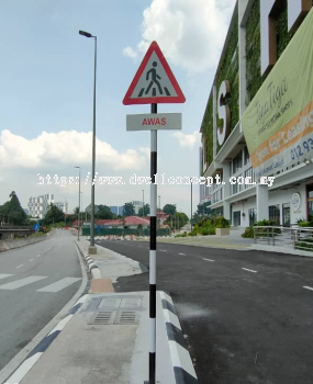 ROAD SIGNBOARD | STREET SIGNAGE | MUNICIPAL ROAD SIGN INSTALLATION AT WILAYAH PERSEKUTUAN KUALA LUMPUR