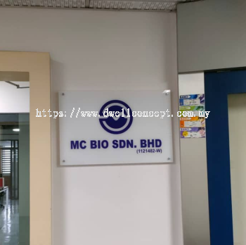 OFFICE INDOOR LASER CUT ARCYLIC SIGNAGE MAKER AT FEDERAL TERRITORY | KUALA LUMPUR | SELANGOR | AMPANG | SHAH ALAM