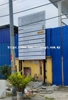 OUTDOOR CONSTRUCTION PROJECT SIGNBOARD AT FEDERAL TERRITORY | KUALA LUMPUR(KL) | CHERAS | SEPANG | SELANGOR