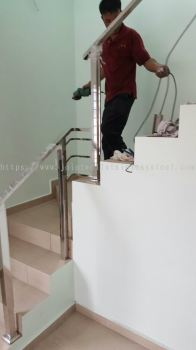 Stainless Steel Staircase