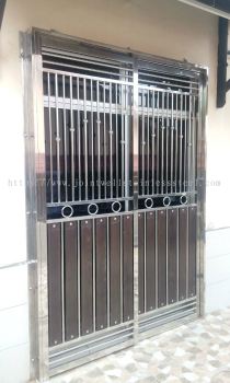 Stainless Steel Sliding Door