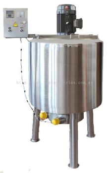 JACKETED HEATING TANK WITH HOMOGENIZER (CODE:1050)