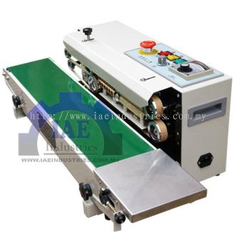 Continuous sealer with date printer