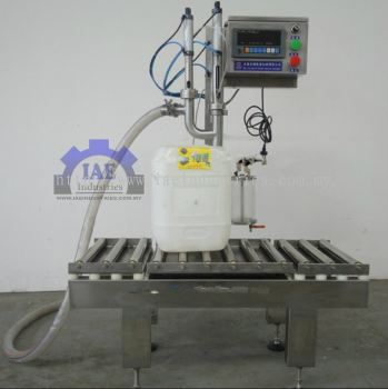 Drum filling machine c/w gear pump