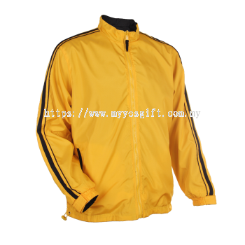 Unisex Polyester Full-Zip Reversible Windbreaker Jacket WR 04