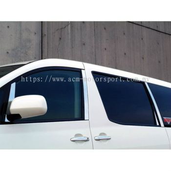 Toyota Alphard door chrome garnish