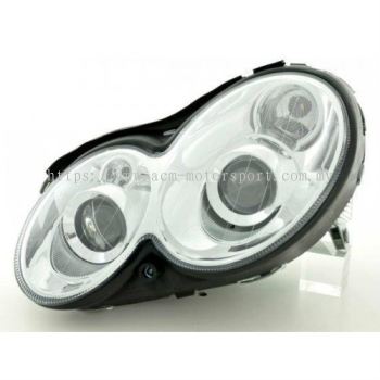 Head Lamp Crystal Double Projector W/Vacuum ( H7 )