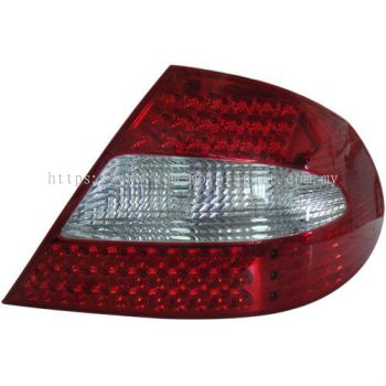 Rear Lamp Crystal LED Red/Clear