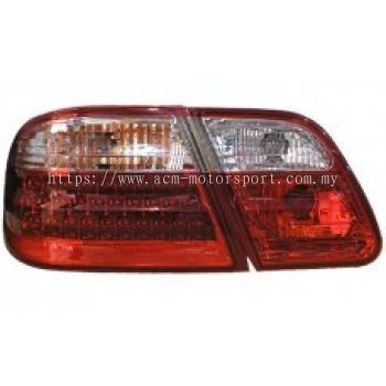W210 Rear Lamp Crystal LED Clear/Red