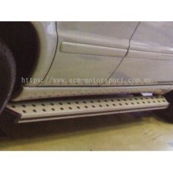 W163 Running Board Aluminum